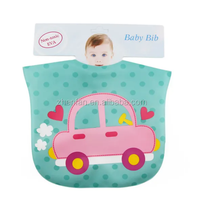 Newborn Cotton Bib Saliva Towel Waterproof Cartoon Baby Bandana Bibs