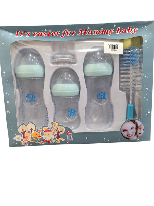 Standard Caliber PP Baby Feeding Bottle 8 Pieces Gift Set Pacifier