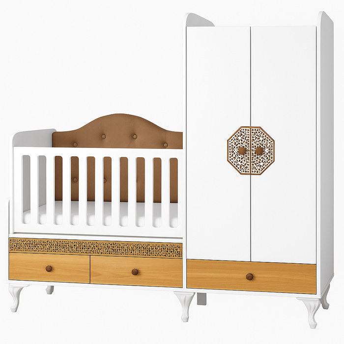 3 IN 1 Baby Bed