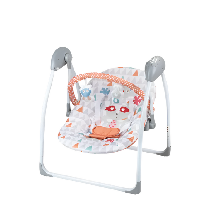Foldable Electric Rocking Chair Children's Cradle Swing Bed with Music Baby Crib Bassinet & Cradle