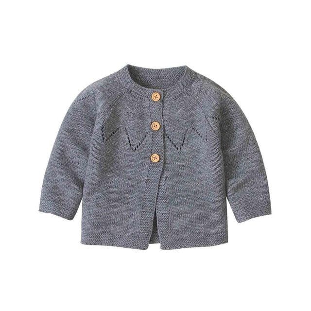 Baby Girls Wool Cardigan Girls' Sweaters