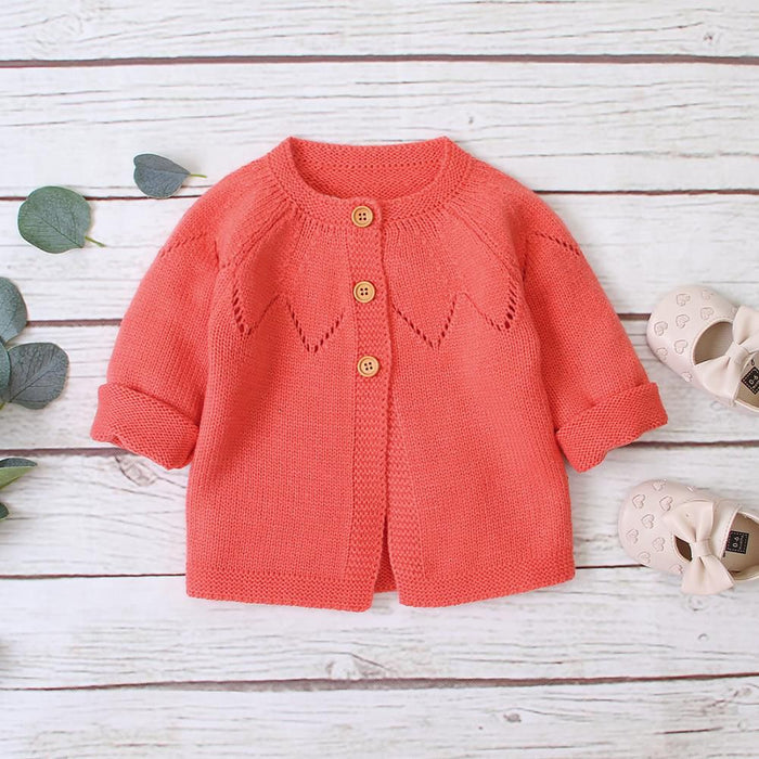 Baby Girls Wool Cardigan Girls' Sweaters