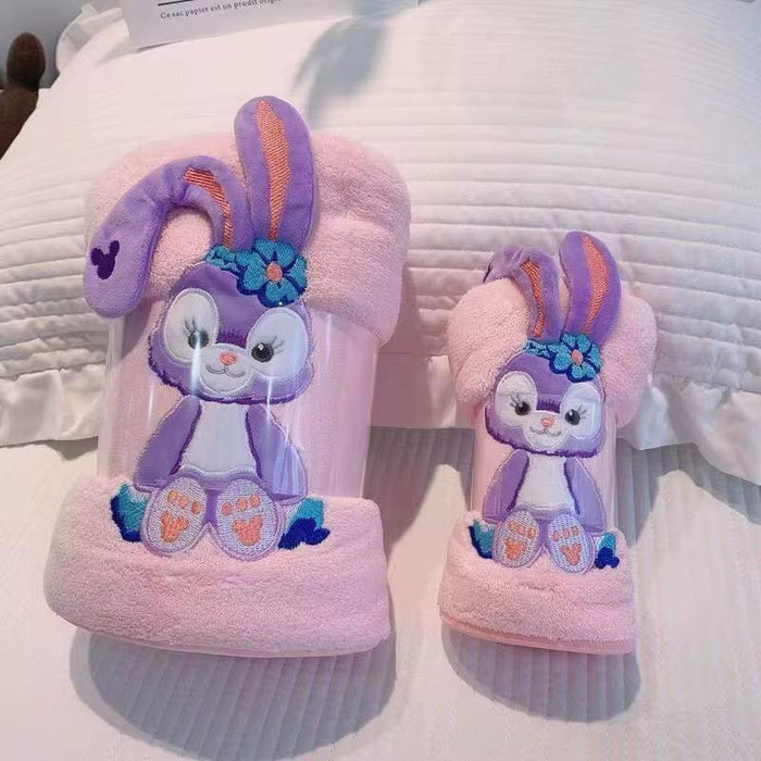 Coral Fleece Star Delu Towel Bath Towel 3d Three-dimensional Embroidery Piping Border Cute Adult Baby Universal
