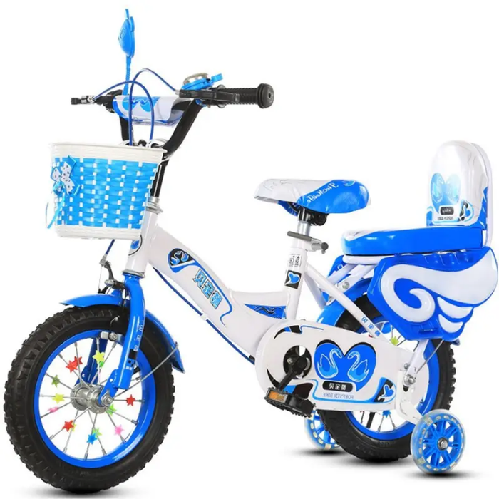 Latest design cheap 16 kid's small bicycle 4 wheel kids bike boys bicycle to Russia market