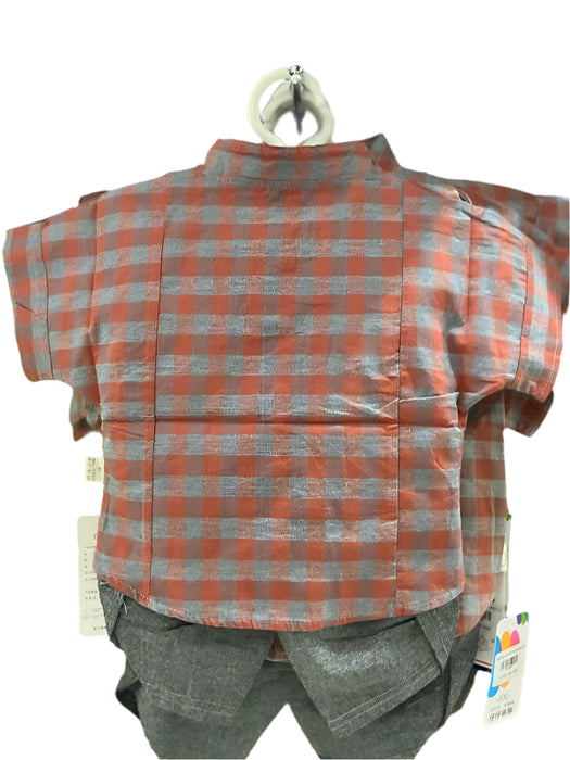 Boys 2pc Outfit with Smile Emoji