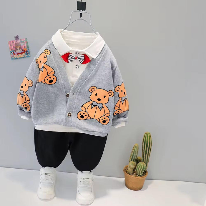 Boys 3pcs Outfit with Bears