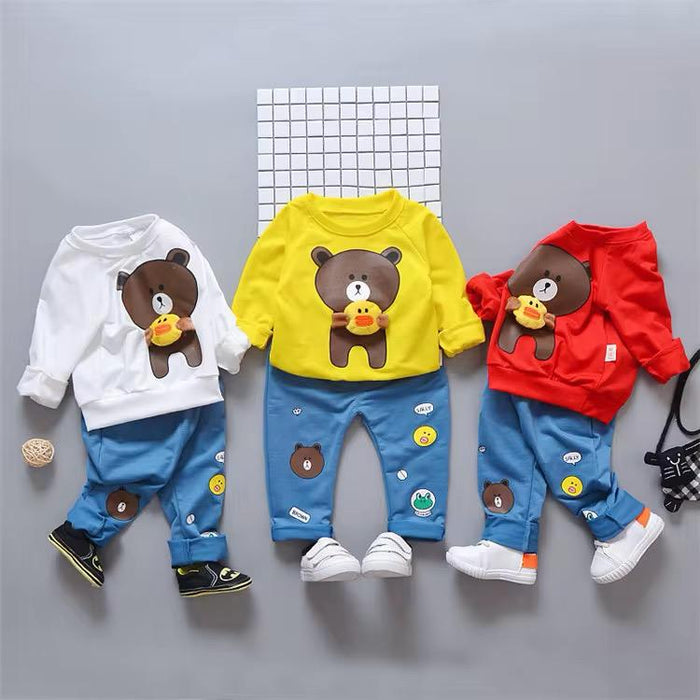 2-Piece Sweatshirt and Pants Suit