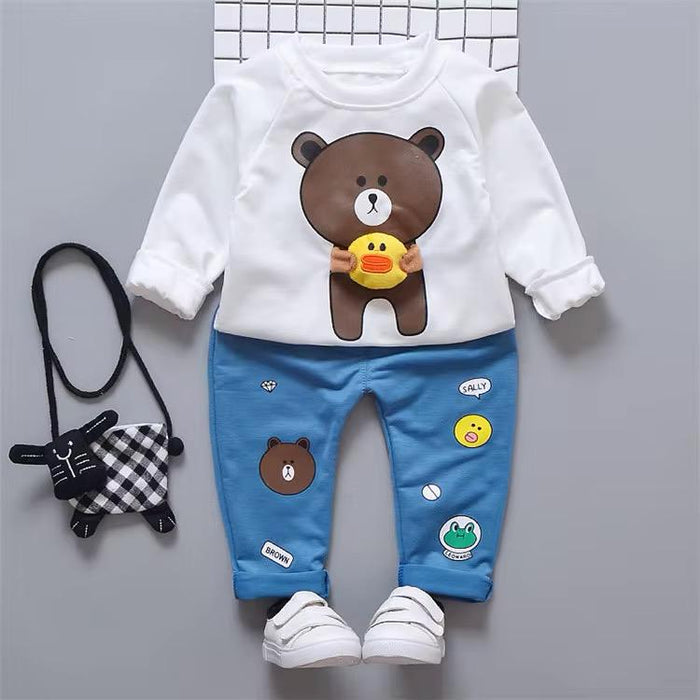 2-Piece Sweatshirt and Pants Suit