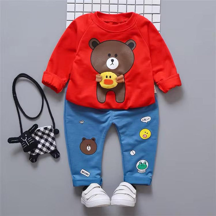 2-Piece Sweatshirt and Pants Suit