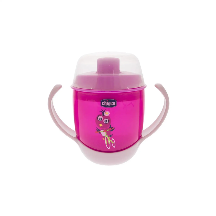 Chicco Baby Food Cup 180 ml 12+ Months Pink