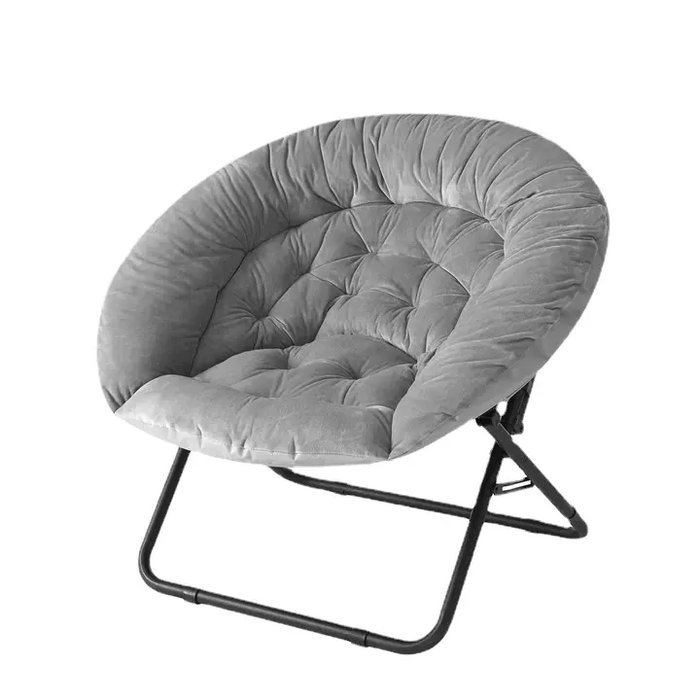 Outdoor Folding Chair Portable Leisure Fishing Stool Picnic Beach Lounge Chair Lunch Break Sketch Moon Chair