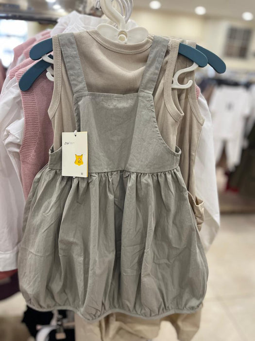 Cotton Pinaform with Short Sleeved Top