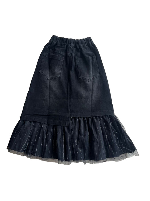 Jean Skirt with Tutu Mesh