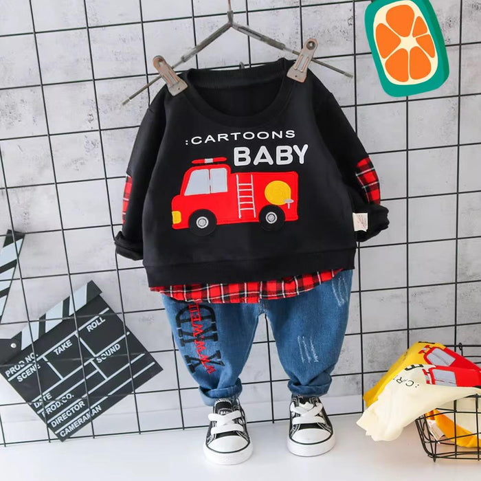 Cartoon Baby 2PC Outfit