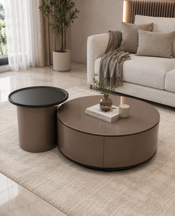 Modern Round Centre Table Set