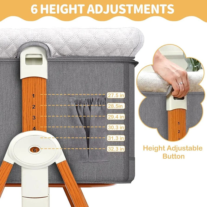 3 in 1 Bassinet Bedside Sleeper