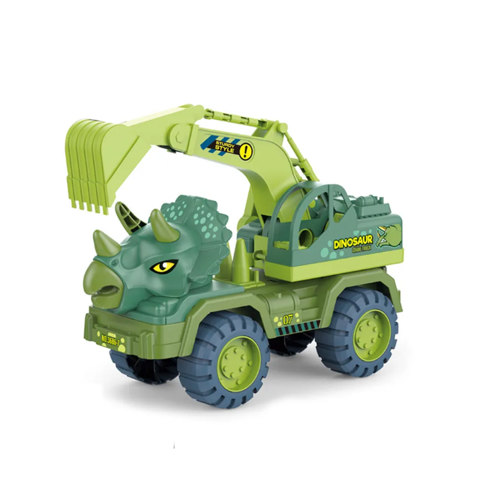 4 Styles Inertia Friction Dinosaur Car Toy Vehicles Toys