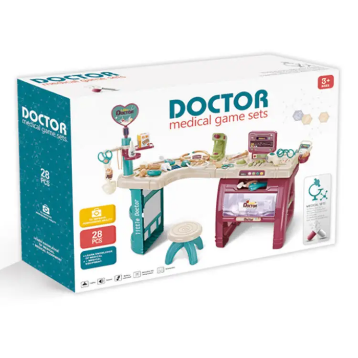 Child Medical Toys Doctor Play Toys Pretend Plastic Toys