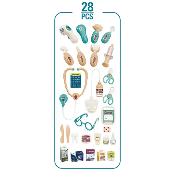 Child Medical Toys Doctor Play Toys Pretend Plastic Toys