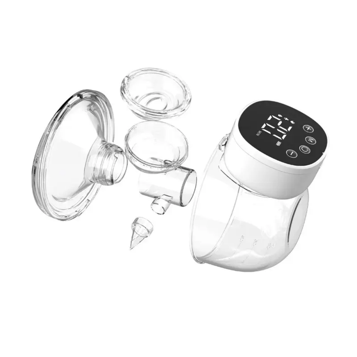 BPA Free Single Hand Breast Pump (Model SCF430/01), White, Transparent