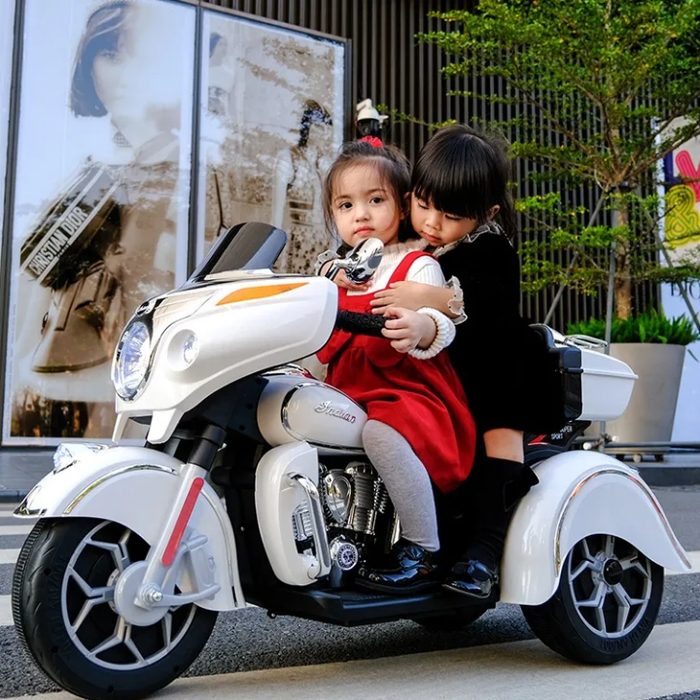 2025 New Children's Motorcycle Children's Self-driving Toy Car Sitting Baby Tricycle Walking Baby 6v Battery Baby Car