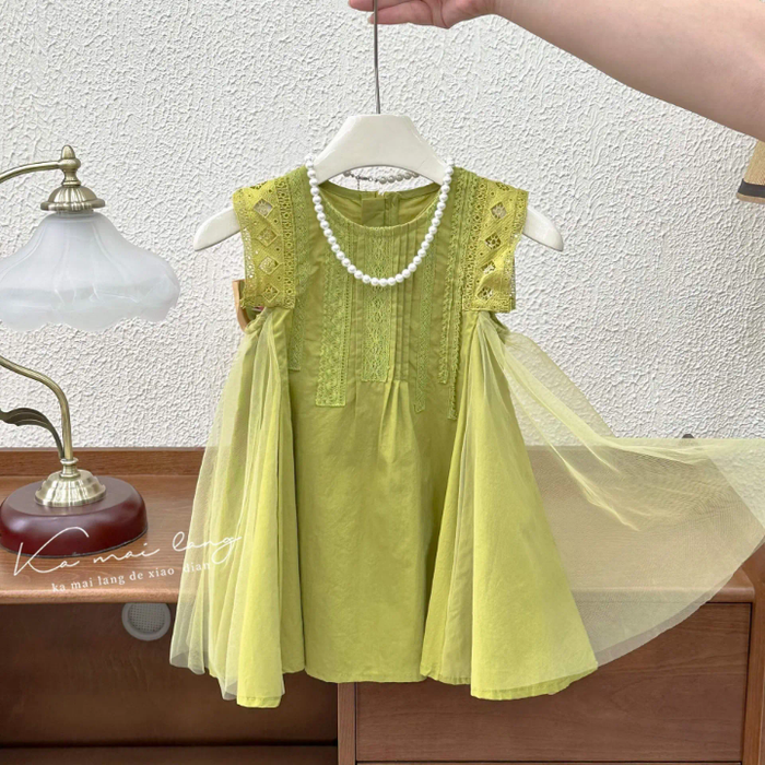 Dress with Side Net