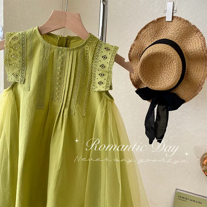 Dress with Side Net