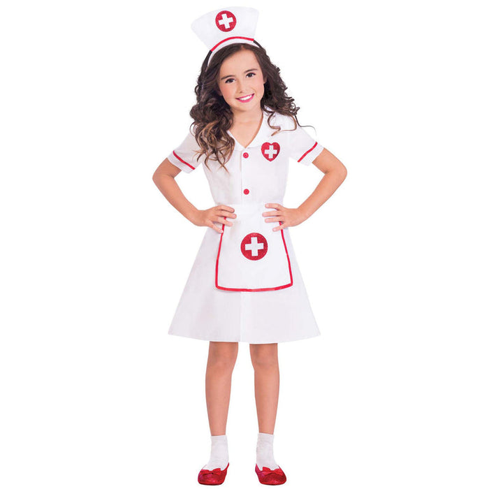 Child Nurse Costume Career Day Outfit
