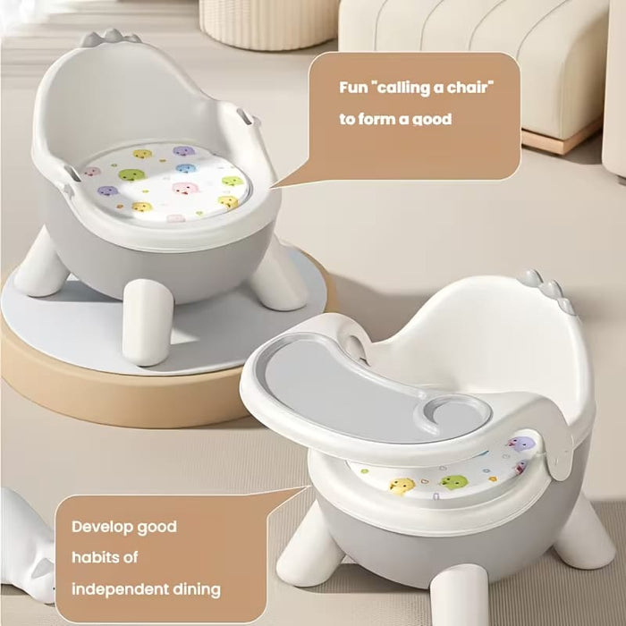 Activity Center, Children's Dining Chair with Backrest, Non-Slip Baby Feeding Stool, Home Weaning Feeding Chair, Kindergarten Baby Dining Stool