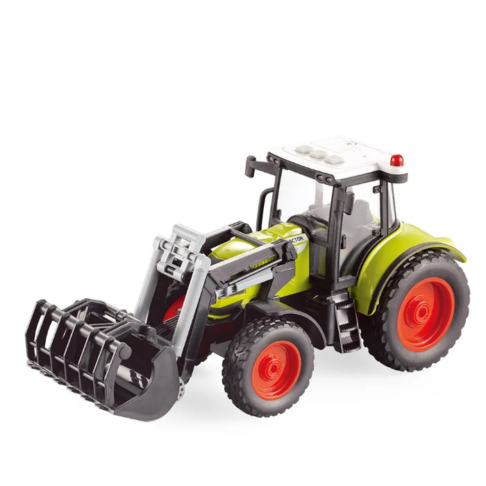 Remote Control Tractor Toys Vehicle Rc Harvester Model Car and Seeder Toy Metal Material for Playing