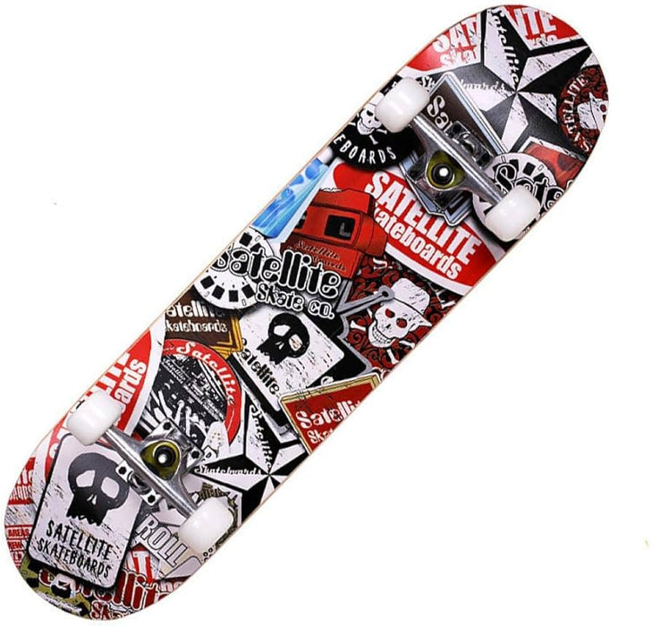 Skate Board with Helmet, Knee & Elbow Pads