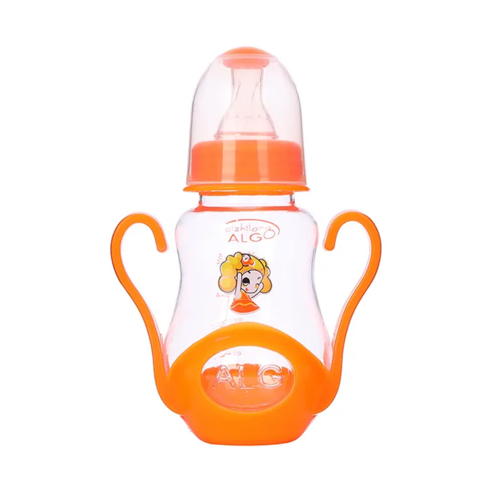 OBM Squeezable Feeder Spoon Baby Feeding Bottle Baby Feeding Bottle With Spoon