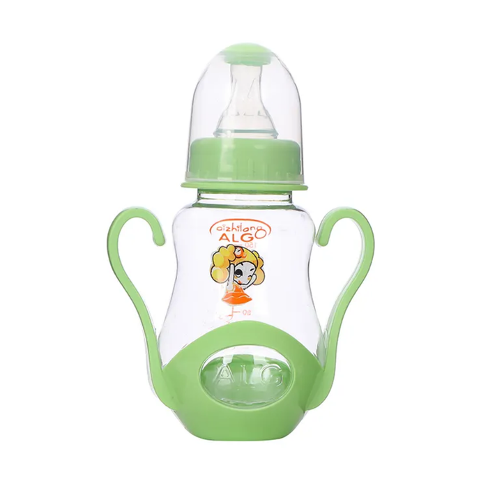 OBM Squeezable Feeder Spoon Baby Feeding Bottle Baby Feeding Bottle With Spoon