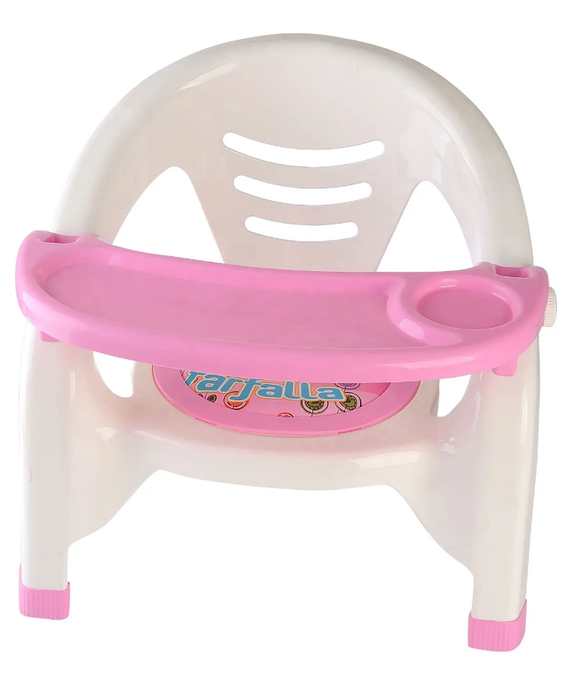 High Quality Comfortable Children's Dining Chair Plastic Feeding Chair With Cushion for Baby Kids