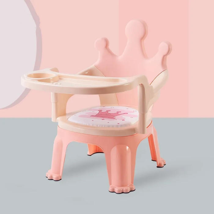 Home Children's Dining Chair Baby Chair Kindergarten Stool Fun Seat Back Small Dining Chair