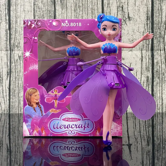 Flying Doll Dancing Simulation Helicopter Gesture Induction Machine Rotating Flying Toy Luminous Children's Toy Gift