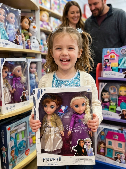 Frozen Doll Set