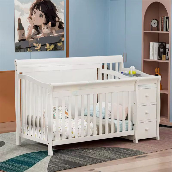 Delta Children Princeton 3-in Baby Bed