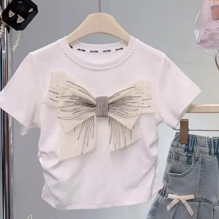 Glittering Butterfly Top