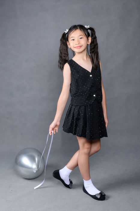 Girls 2pc with Glitters