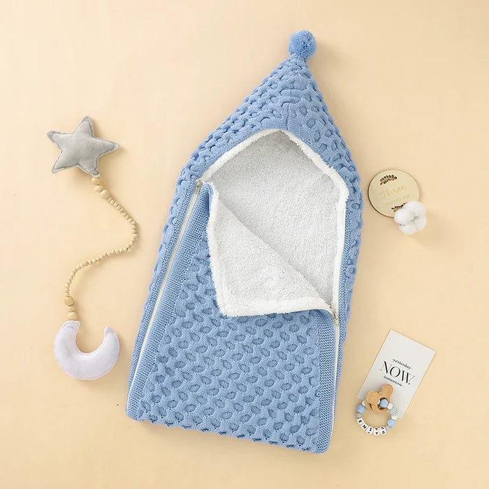 Knitted  Newborn Baby Sleeping Bag