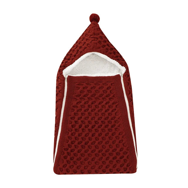 Knitted  Newborn Baby Sleeping Bag