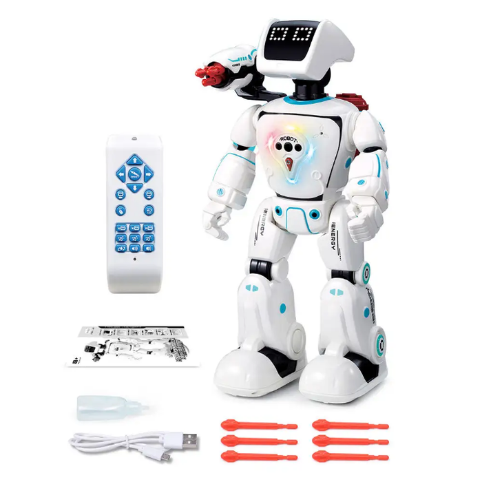 KW 2025 Hot Sales Kids Favor Educational Oral-speech Intelligent Programming Ai RC Battery Operation Smart Robot Toys