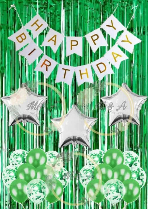 Happy Birthday Baloons Set