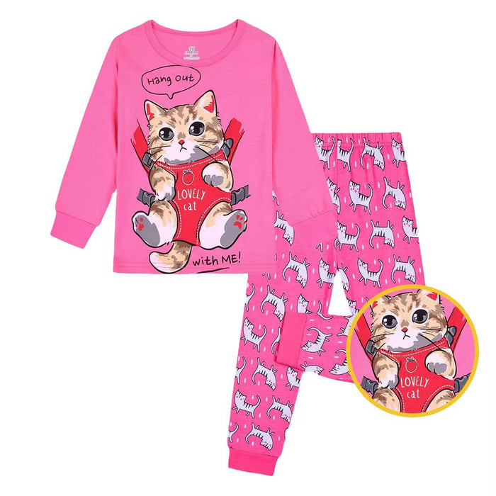 Pink Lovely Cat Pajamas