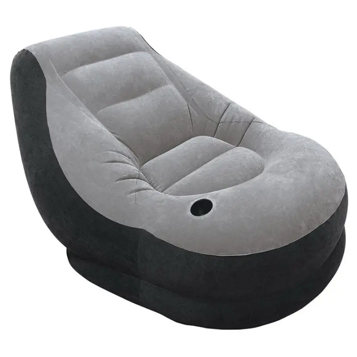 Intex 68564 54"x40"x31" Inflatable Chair Sofa Ultra Lounge Chair Sofa Trono Intex Inflatable Ultra Lounge With Ottoman