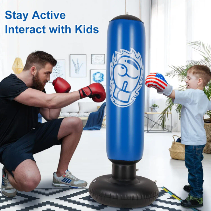 Best sale punching bag inflatable punching bag or kids exercise box