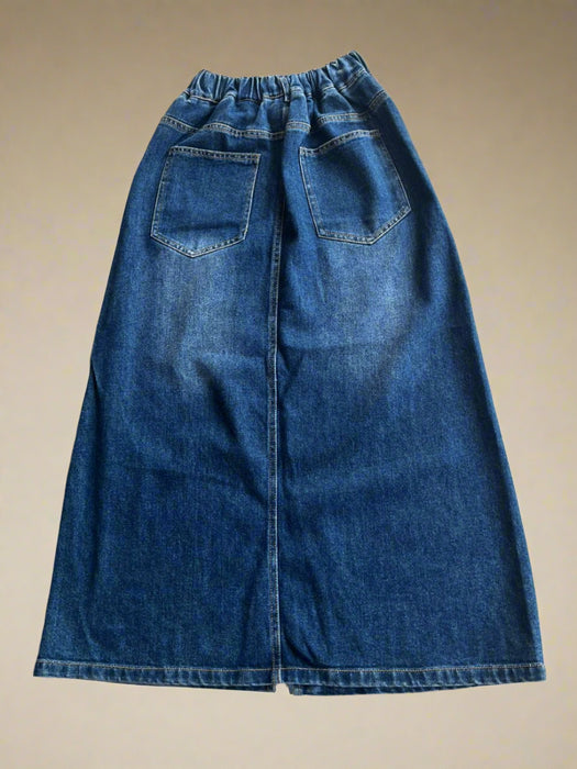 Girls Denim Jean Skirt