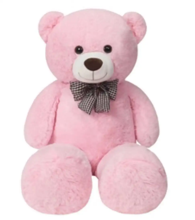 Life-Size 2m Tall Giant Teddy Bear Big Size Soft Cotton Stuffed Animals Birthday Gift Kids Girlfriend Wife Mother's Day