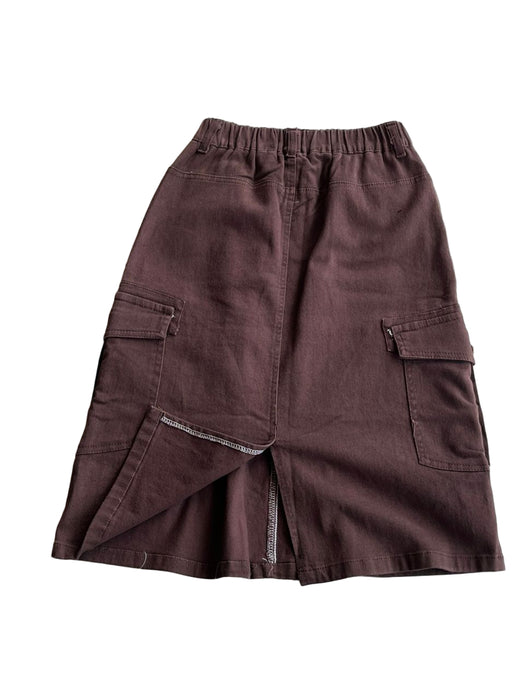 Khaki Short Skirt